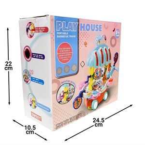 ماشین اسباب بازی برقی موزیکال باربیکیو Barbecue Truck _ماشین اسباب بازی